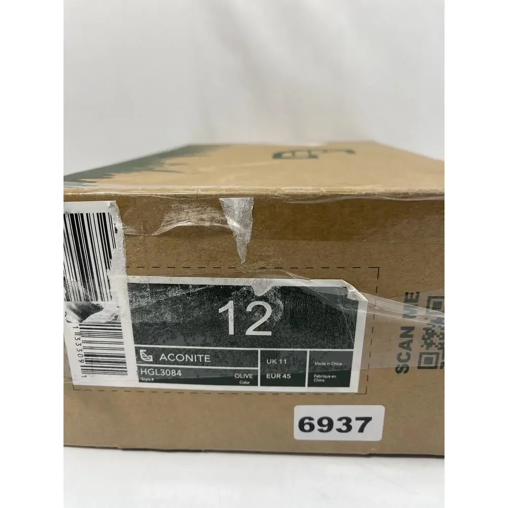 Hybrid Green Label Aconite Shoes Mens Size 12 Olive Hiking Sneakers New Box - Picture 13 of 14